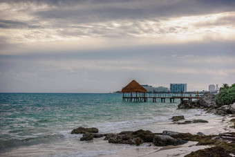 海海岸加勒比海滩区域酒店和酒店坎昆