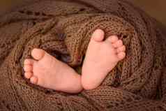美丽的脚新生儿婴儿包装布