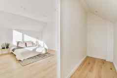 折线形卧室极简主义室内设计