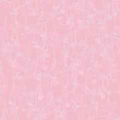 花手画无缝的模式白色行花粉红色的背景