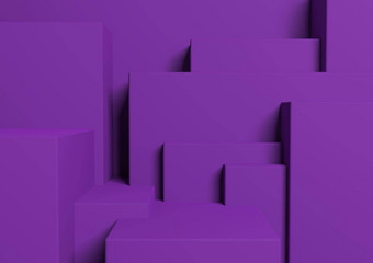 黑暗紫色的紫罗兰色的呈现产品显示讲台上站简单的最小的摘要不<strong>对称</strong>背景壁纸产品<strong>摄影</strong>广告城市轮廓