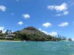 海滩makalei海滩公园diamondhead