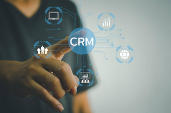 crm客户的关系管理自动化系统软件业务技术虚拟屏幕概念