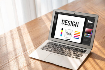 图形设计师软件现代设计网络页面<strong>商业广告</strong>