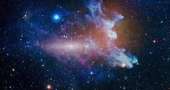 星星深空间天空银河星云视图元素伊姆格有家具的美国国家航空航天局