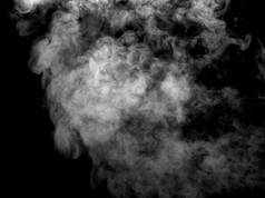 烟蒸汽雾空气背景形状黑色的