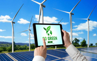 绿色业务转换环境储蓄环境、社会和治理业务概念
