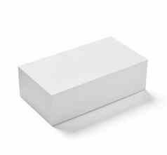 白色盒子包模拟模板产品背景设计容器纸板空白纸包