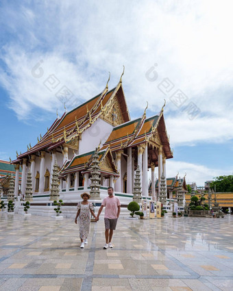 曼谷<strong>泰国</strong>什么suthat提普拉拉姆拉查沃拉哈维汉寺庙城市曼谷