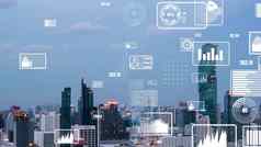 业务数据分析接口飞聪明的城市显示变更未来