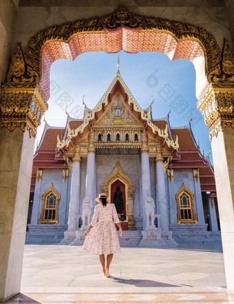 什么长颈石寺庙曼谷泰国大理石寺庙曼谷