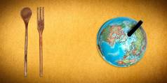 木烹饪餐具世界全球