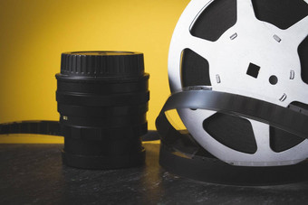 电影电影卷模拟电影电影盒式磁带