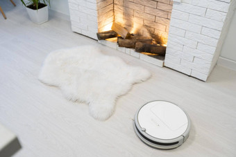 自动化真空清洁机器人动力可充电电池现代生活房间