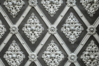无缝的灰色装饰伪造的覆盖通过门纹理布拉格难以置信的粉刷细节欧洲体系结构完美的模型设计