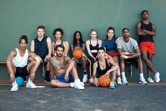 团队合作美<strong>篮球</strong>肖像集团运动年轻的人采取打破<strong>游戏篮球</strong>