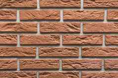 棕色（的）砖墙摘要模式砖块纹理背景