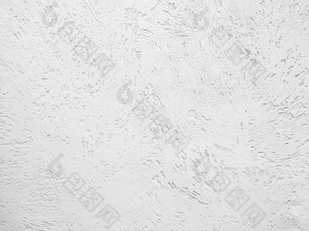 白色变形粉刷墙背景白色粉刷墙背景白色粉刷涂层画外粗糙的投水泥白色背景摘要墙难看的东西石头