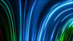 发光的行蓝色的紫罗兰色的霓虹灯灯激光显示晚上俱乐部均衡器摘要荧光背景光学错觉虚拟现实