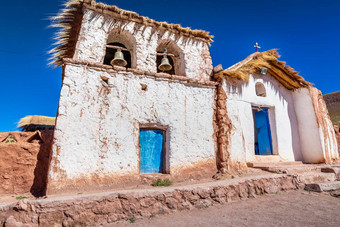 <strong>教堂</strong>Tatiomachuca阿塔卡马沙漠Altiplano智利南美国