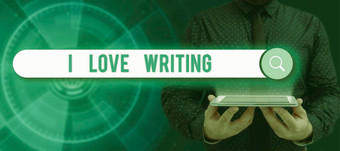 概念上的显示爱写作词写感情创建小说期刊鼓舞人心的作者男人。垫指出光灯泡分享提示概念