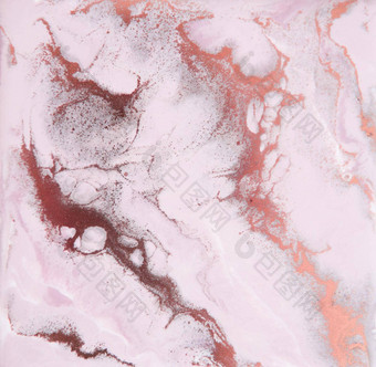 艺术装饰使粉红色的树脂环氧树脂树脂油漆摘要背景