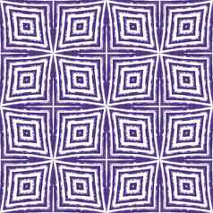 平铺的水彩模式紫色的对称的