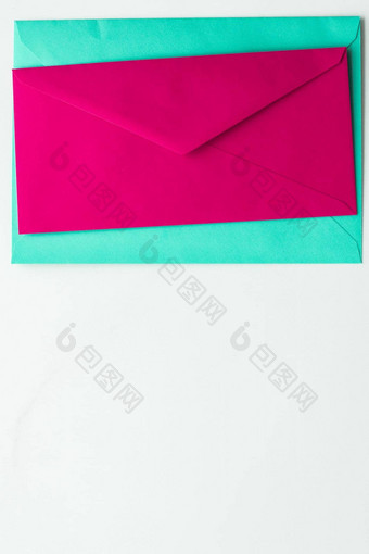 空白纸信封大理石平铺背景假期邮件信帖子卡消息设计