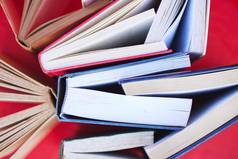 书教育学习知识奖学金研究红色的背景研究阅读大学生活方式艺术图书馆书小说文学有创意的工作室