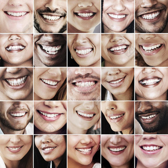 微笑最喜欢的复合图像分类人微笑