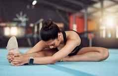 锻炼健身健康女人健身房伸展运动锻炼女孩体操运动员舞者瑜伽普拉提开始培训动机健康体育健康的适合生活方式