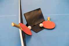 表格网球乒乓球体育运动活动概念