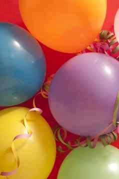 聚会，派对气球飘带