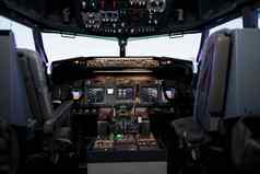 空飞机小屋指示板命令控制面板