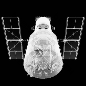 哈勃望远镜空间望远镜x射线渲染