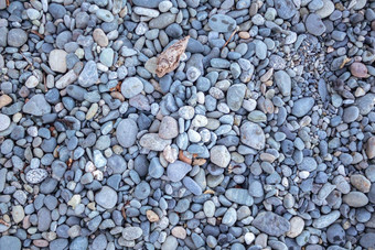 石头模式装饰白色灰色蓝色的石头轮石头背景石头砾石建筑地板上墙鹅卵石纹理