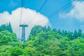 风景方案马索道