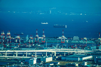 城市景观横滨具有里程碑意义的塔