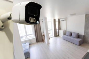 室内现代空生活房间安全相机房子