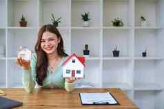 客户端选择房子模型投资概念
