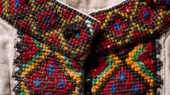 手工制作的刺绣乌克兰衬衫几何饰品古老的传统的真实的衣服乌克兰人色彩斑斓的屏幕储蓄者维希万卡少数民族<strong>工艺</strong>