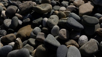 海石头背景小鹅<strong>卵石</strong>石头花园海边海滩关闭视图<strong>圆形</strong>的光滑的抛光<strong>卵石</strong>石头