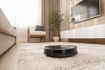 自动地毯清洁现代公寓机器人真空更清洁的