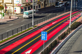 迪拜阿联酋小镇区城市布尔迪拜街道