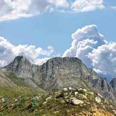 岩石山南非洲岩石山南非洲