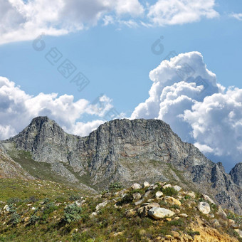 岩石山南非洲岩石山南非洲