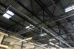 车服务中心天花板空气管系统屋顶玻璃