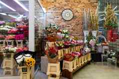 明斯克白俄罗斯12月展示政治沙龙花束新鲜减少花