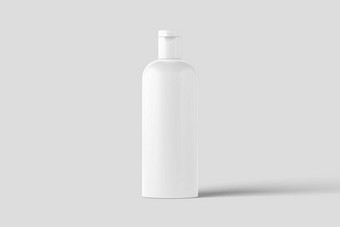 化妆品包装瓶Jar呈现白色空白模型