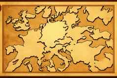 地图欧洲背景动漫风格